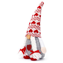 Festliche DIY-Puppe, Valentinstag-Zwerge, Ornament,-Damenmodell