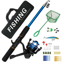 Light rod and spinning reel for saltwater or freshwater Fishing gift for angler