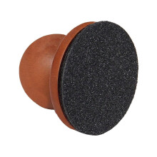 English translation:  
'Cat nail grinder, manicure, pedicure, care, grooming, pet polishing tool, wooden handle'