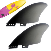 Surfboard Longboard Fin 2 Pieces Surfboard F Longboard F Surfboard PVC Replacement Fin For Generation 2 Ref: 3802