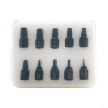Extraction Tools 10piece screw extractor set for professionals and DIY projects.