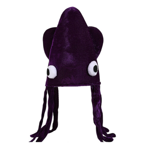 Creative Cuttlefish Headpiece For Themed Parties Music-Purple