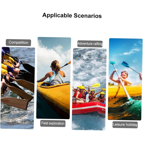 2 x Retractable Paddle Inflatable Device, Emergency Paddle, Rafting Paddle 2