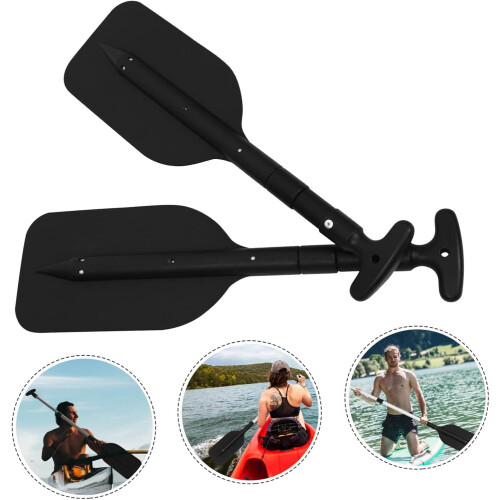 2 x Retractable Paddle Inflatable Device, Emergency Paddle, Rafting Paddle 1