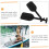 2 x Retractable Paddle Inflatable Device, Emergency Paddle, Rafting Paddle 5