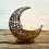 Tea Light Stand Hollow-out Candle Holder Create-Black 6