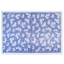 Folhas de papel de transferência para cerâmica, decalques para argila cerâmica com padrões florais em estilo chinês, decalques para esmalte em