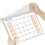 Desk Pad Mouse Pad Perfect for Easy Scheduling Paper-brown 1