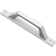 Sliding Barn Door Handle, Functional And Comfortable Square Plate For Interior Door Protection, Rustic Style Wooden Door Pull For Sliding Or Folding D