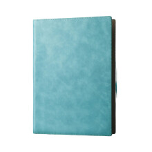 Compacts PU Leather Folders A4 Size Design Perfect For-Blue