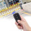 Porte-clés télécommande clonée, appairage simple, large application, télécommande universelle à fréquence fixe 433 MHz pour la sécurité de 5