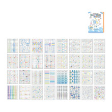 Cartoon Paper Sticker Book Scrapbooking-free. fragments.