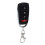 Porte-clés télécommande clonée, appairage simple, large application, télécommande universelle à fréquence fixe 433 MHz pour la sécurité de 3