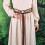 Adjustable Braided Rope Belt With Moon Symbol-Moonshaped brown 6