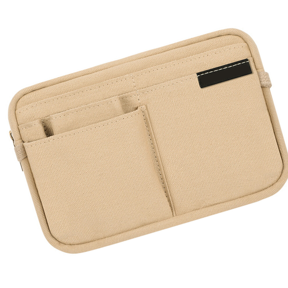 Brown Pencil Pouches Makeup Bag Pen Case Desktop Pen Holders