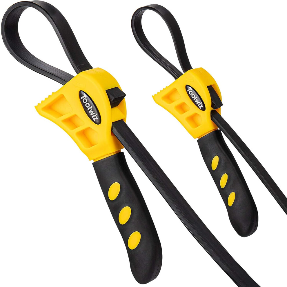 Adjustable Rubber Strap Wrench Set For Multifaceted Diy Projects, Non-Slip Grip Ergonomic Handle Strong Grip For Home And Automotive Repairs 9198585106642
