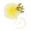 Classical Wedding Butterfly Hair Accessory Lightweight-Yellow 1