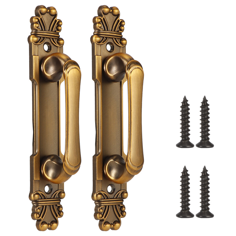 Decorative Door Handle With European Style Design, Antique Cabinet Pull Handle For Wardrobe Drawer Closet Cabinet Hardware Fitting, Premium Zinc Alloy 9198585107632