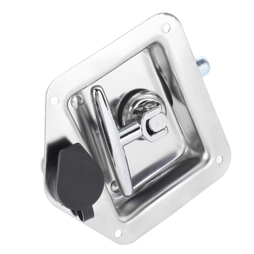 Durable Stainless Steel Toolbox Latch Replacement, Easy Installation Multi Functional Design Secure Locking Mechanism For Rv Trailer Utw Atv 1
