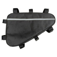 Battery bag for electric bicycles, triangular battery bag, waterproof, elegant, 39 x 36 x 22 cm, for excursions, lithium battery, ebike Ref: 5153