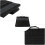 Garden bag for tools with comfortable seating and efficient storage solutions (black) 3