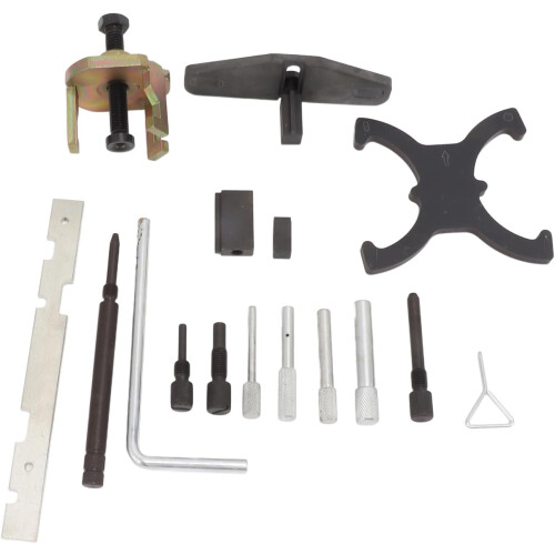 Engine Timing Tool Set for Ford Duratec, Carbon Steel Rust Proof Kit with Storage Box 1