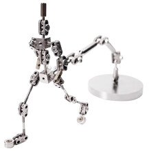 DIY StopMotion Armatures, Stainless Steel Rigging System, For StopMotion Animation, With 5 Joints, Puppet Max Payload 100180G