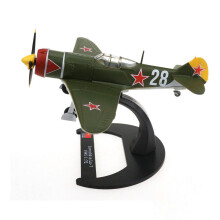 (A) Diecast 1/72 Skala Andra Världskriget Sovjetunionen LA-7 Jaktplan Legeringsmaterial Simuleringsmodel