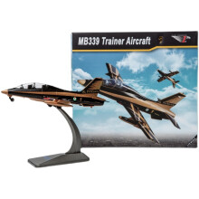 (A) 1:72 Skala MB339 Träningsflygplan Färdig Modell Italiensk Statisk Mini Metall Material Leksakssamlin