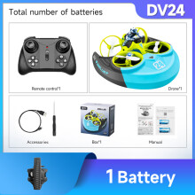(United StatesGreen 1Battery) Ny V24 drönare