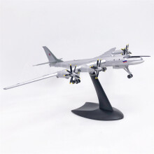 (a) Ryska flygvapnet Tupolev TU-95, skala 1:200, replika av metall i legering, björntyp
