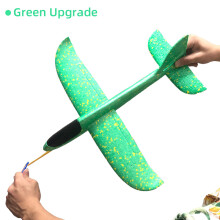 (50cm Green UpgradeChina) 50 cm stort skumplan glidflygplan handkastflygplan lätt tröghets EPP bubbla flygplan utomhuslanserin