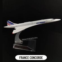 (158.FRANCE CONCORDE) 1:400 Skala Metall Flygplansreplika BRISTISH B777 Airlines Flygplan Gjuten Modell Flygplan Aiviation