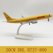 (B737 DHL) Gjuten 20CM 1/400 B747 B777 A320 A330 A350 Pan Am KLM Ryssland Aeroflot EVA Saudi Airline Flygplan P