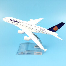 (lufthansa) 16CM FLYGPLANSMODELL FLYGPLANSSIMULERANDE 16 LEGERING JULLEKSAK PRESENT BARN Prydnadsföremål Färg