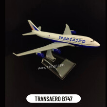 (122. Transaero B747) Skala 1:400 Metall Avation Replica Spanien Iberia A330 Airlines Flygplan Gjuten Modell 15cm Samlarob