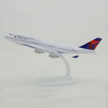 (Delta 747) 20 cm 1:300 skala A320 A330 A350 A350 B747 B787 flygbolag flygplan flygplan legeringsmodell leksak f