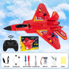 (ChinaF22 RD) 2.4G RC Skumflygplan SU-35 Flygplan Radiostyrt Glidflygplan Fjärrstyrt Jaktflygplan Glidflygplan T