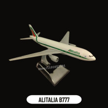 (145.Alitalia B777) 1:400 Metallflygplansreplika Aeroflot Siberia Transaero RU Airlines Skalaplansmodell Aviation Di