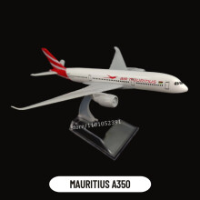 (26.Mauritius A350) 1:400 Metallflygplansreplika Aeroflot Siberia Transaero RU Airlines Skalaplansmodell Aviation Di