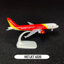(VIETJET A320) Skala 1:250 Metallflygreplika, Southwest B737 Flygplansmodell Miniatyr, Julklapp för Barn