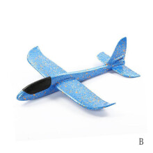 (as photo shows1) 48 cm handkastskumplanleksaker utomhuslanseringsglidflygplan barnpresentleksak gratis flygplanleksak