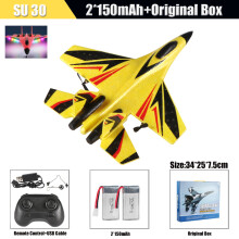 (ChinaSU30 YE) 2.4G RC Skumflygplan SU-35 Flygplan Radiostyrt Glidflygplan Fjärrstyrt Jaktflygplan Glidflygplan T
