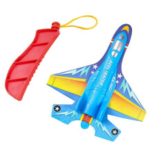 (random colorChina) Flygplansleksaker Katapultplanleksaker Modellflygplan Födelsedagsfestgåvor Flygleksaker för trädgård