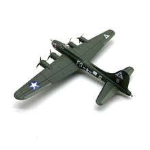 (B-17 Bomber) 1/144 Skala legeringsmodell gjuten flygplansmodell B-17 bombplan