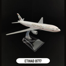 (128.Etihad B777) Skala 1:400 Metallflygplan Boeing B787 Neo Flygplan Gjuten Modell Miniatyr Hemmakontor Dekor Barn B