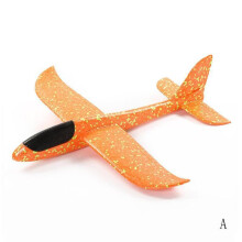 (as photo shows) 48 cm handkastskumplanleksaker utomhuslanseringsglidflygplan barnpresentleksak gratis flygplanleksak