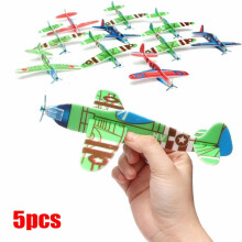 (5pcs) 5/10 st DIY Handkast Flygplan Flygande Glidflygplan Leksaksplan Spel Flygplan Skum Flygplansmodell P