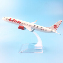 (Photo Color) JASON TUTU 16 cm Flygplansmodell Flygplansmodell Lejon Boeing 737-900 Flygplansmodell Gjuten Metallf