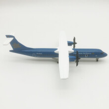 (20cm Vietnam ATR) 20 cm Vietnam ATR Airlines legeringsmetallgjuten flygplansmodell med hjul, propellrar